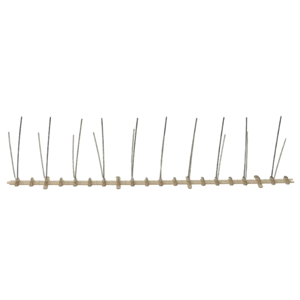 2-row Plastic Bird & Pigeon Spikes Set of 20 10 m