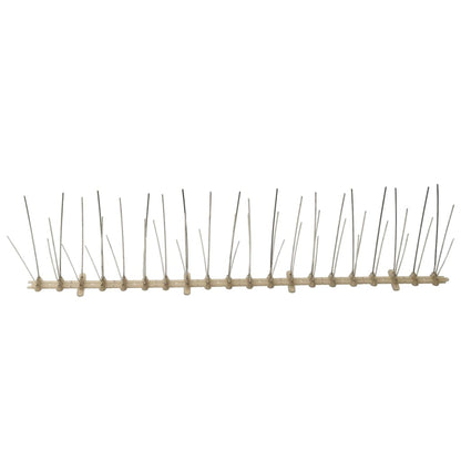 5-row Plastic Bird & Pigeon Spikes Set of 6 3 m