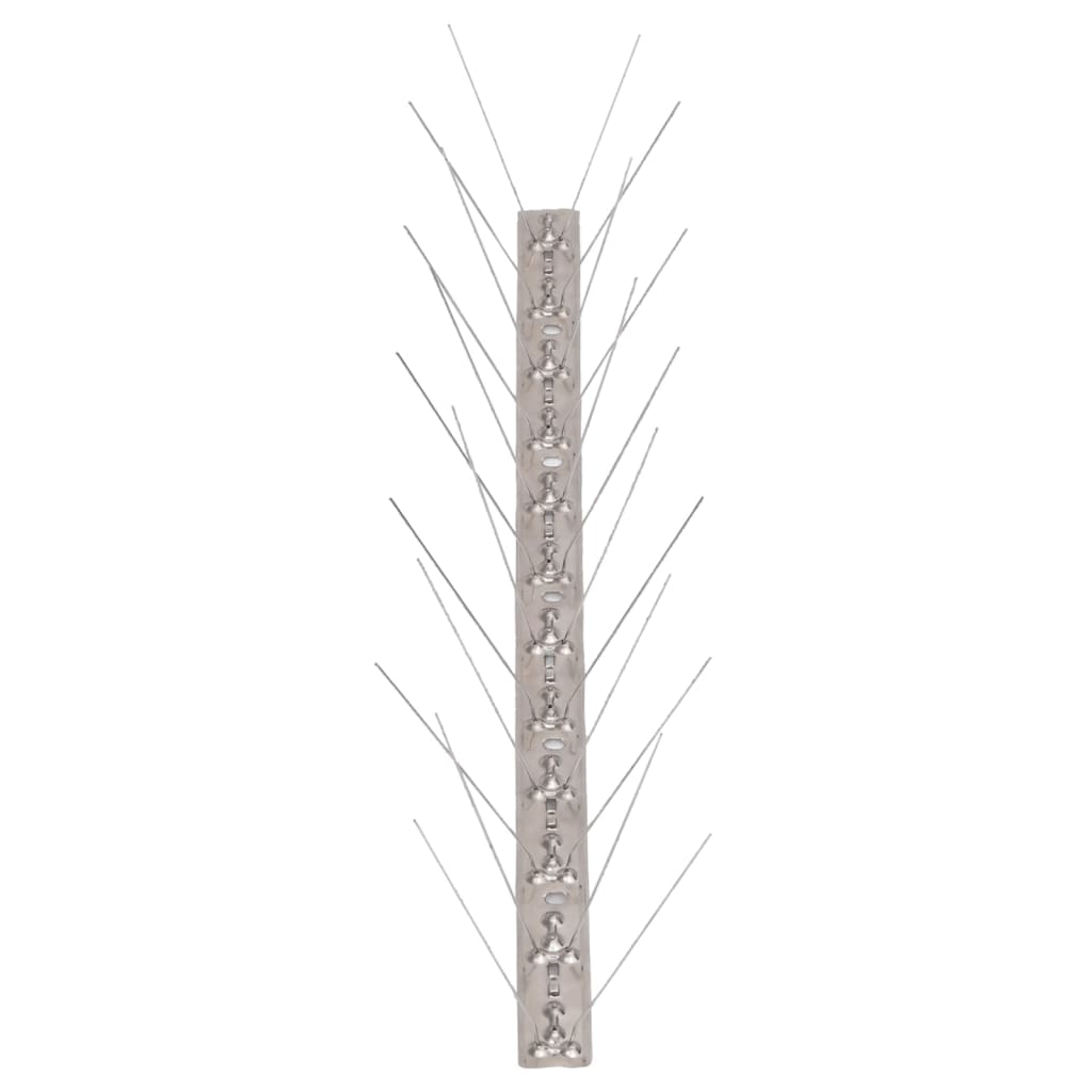4-row Stainless Steel Bird & Pigeon Spikes Set of 20 10 m