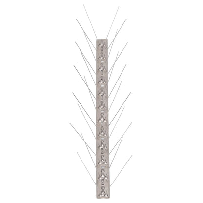 4-row Stainless Steel Bird & Pigeon Spikes Set of 20 10 m