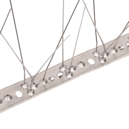 5-row Stainless Steel Bird & Pigeon Spikes Set of 10 5 m