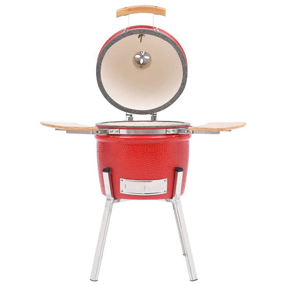 Kamado Barbecue Grill Smoker Ceramic 33 cm