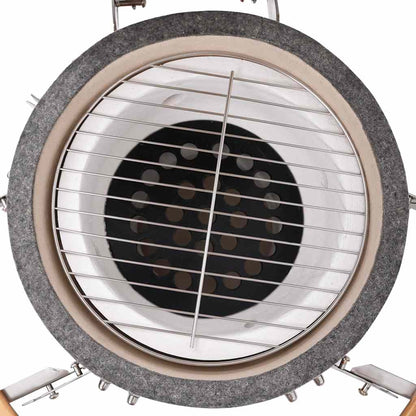 Kamado Barbecue Grill Smoker Ceramic 33 cm