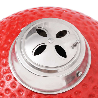 Kamado Barbecue Grill Smoker Ceramic 33 cm