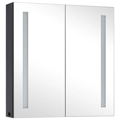 LED Bathroom Mirror Cabinet 62x14x60 cm