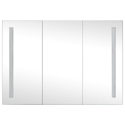 LED Bathroom Mirror Cabinet 89x14x62 cm