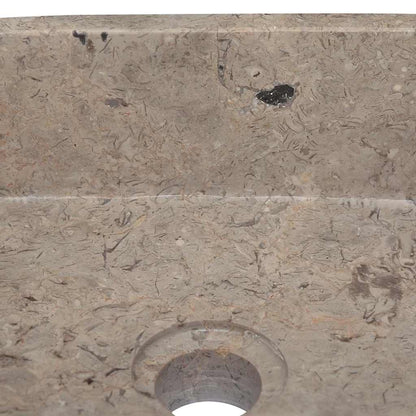 Sink Grey 30x30x13 cm Marble