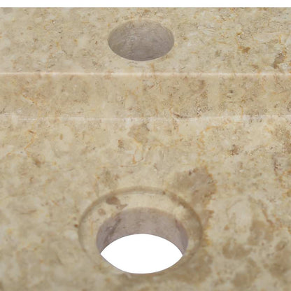 Sink Cream 38x24x6.5 cm Marble