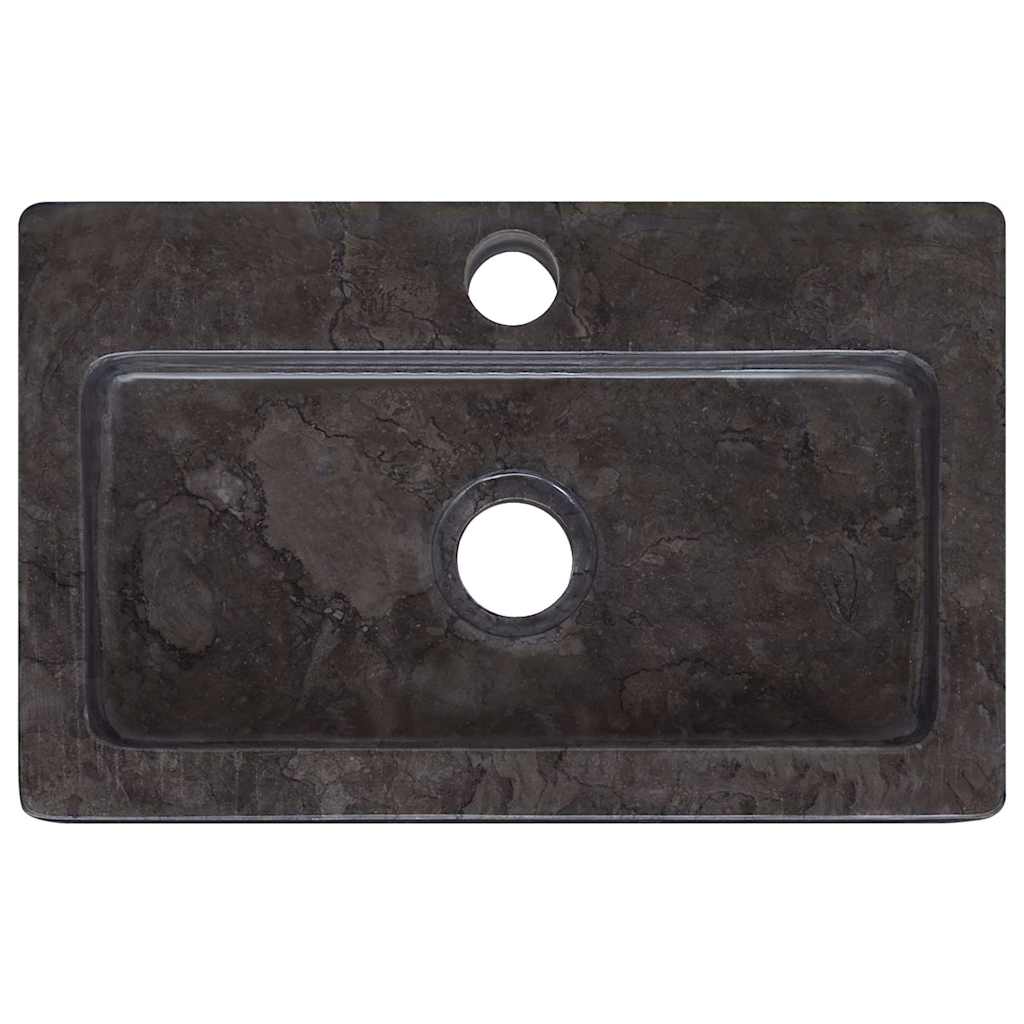 Sink Black 38x24x6.5 cm Marble