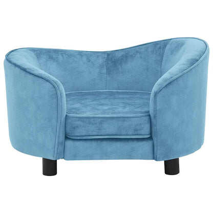 Dog Sofa Turquoise 69x49x40 cm Plush