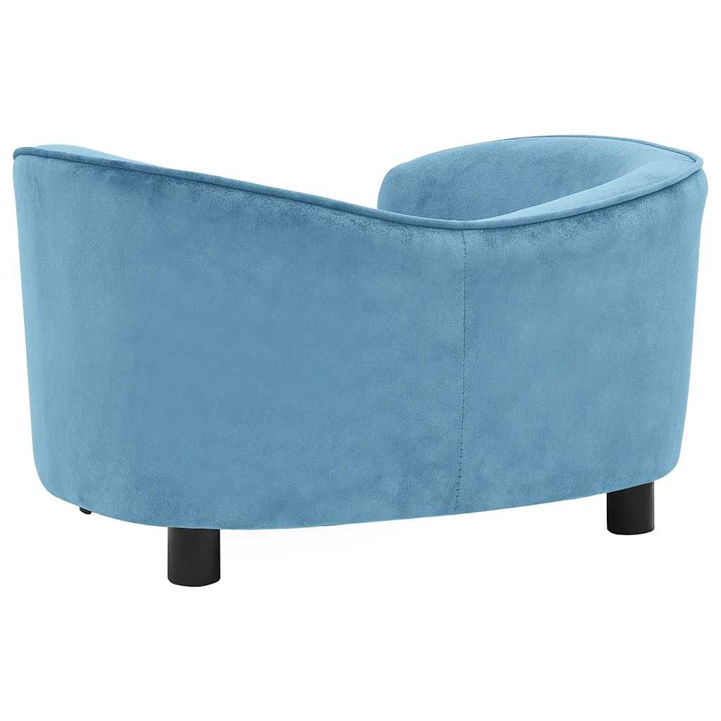 Dog Sofa Turquoise 69x49x40 cm Plush