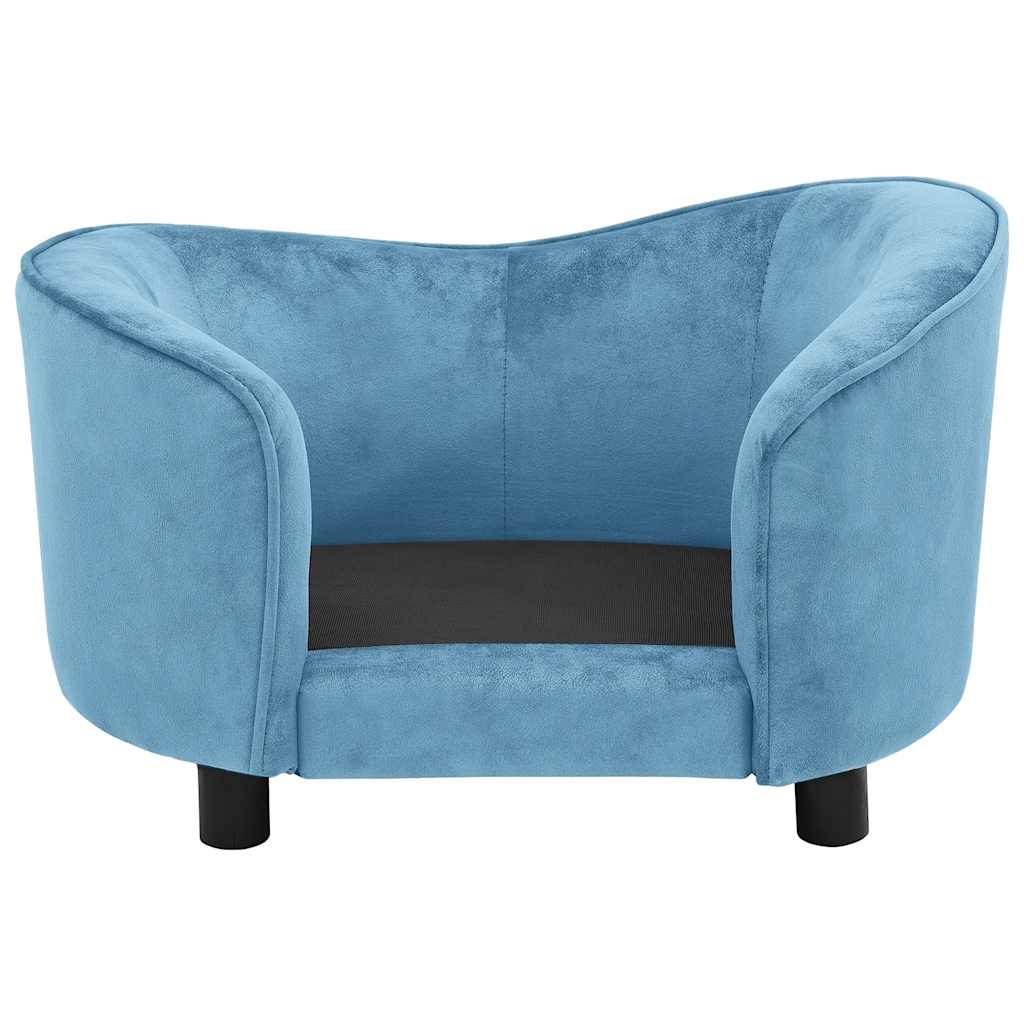 Dog Sofa Turquoise 69x49x40 cm Plush