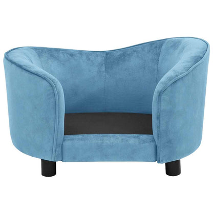 Dog Sofa Turquoise 69x49x40 cm Plush