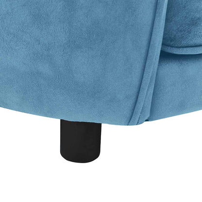 Dog Sofa Turquoise 69x49x40 cm Plush