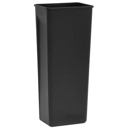 Dustbin with Pedal Anti-fingerprint 30L Grey Stainless Steel