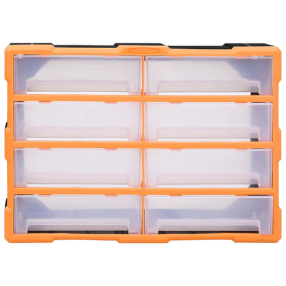 Multi-drawer Organiser with 8 Big Drawers 52x16x37 cm