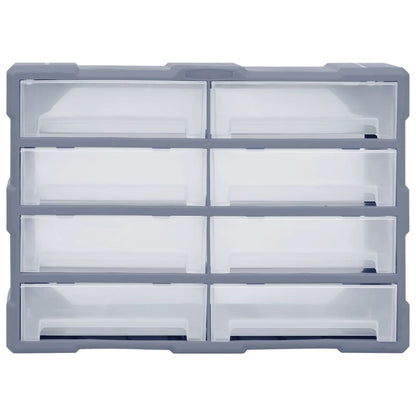 Multi-drawer Organiser with 8 Big Drawers 52x16x37 cm