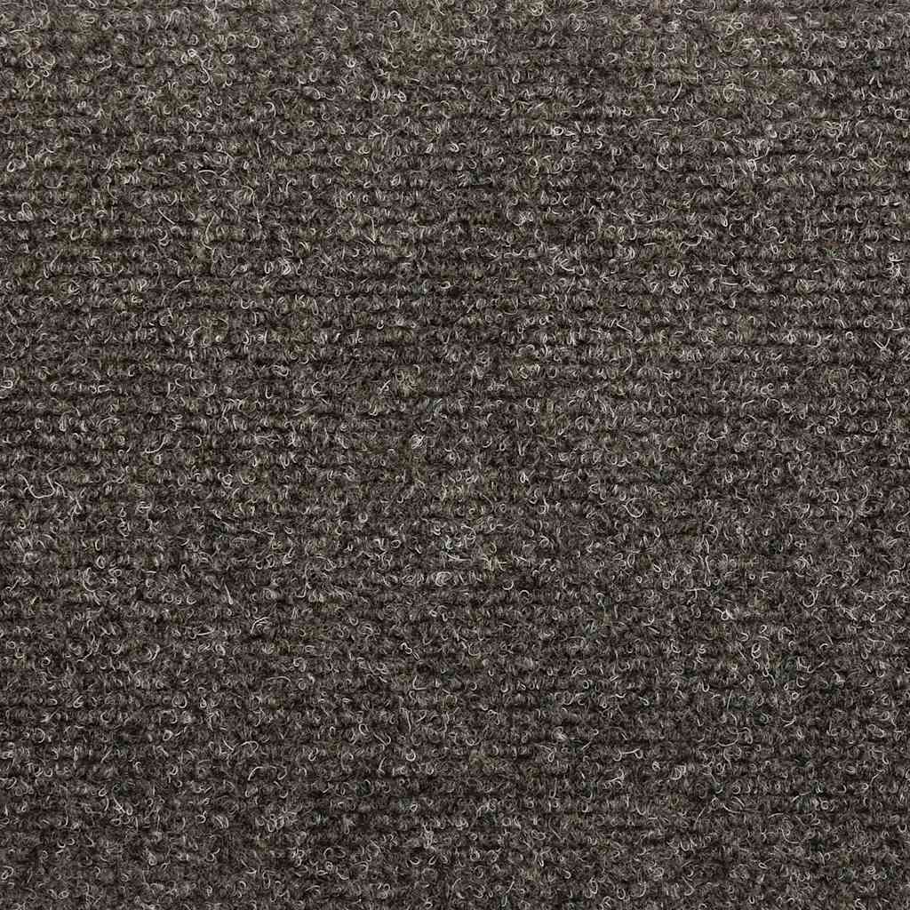 Stair Mats Self-adhesive 10 pcs 56x17x3 cm Anthracite Half Round