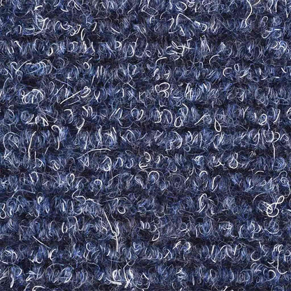 Stair Mats Self-adhesive 10 pcs 65x21x4 cm Blue Half Round Large