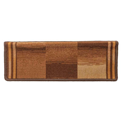 Stair Mats Self-adhesive 5 pcs 65x21x4 cm Brown