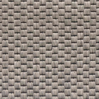 Stair Mats Self-adhesive Sisal-Look 15 pcs 56x17x3 cm Silver