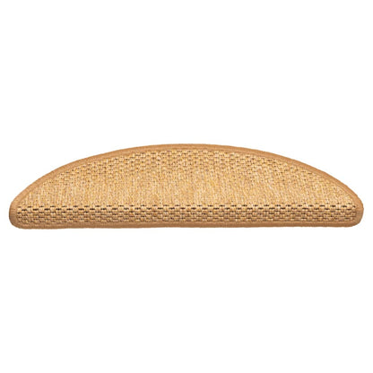 Stair Mats Self-adhesive Sisal-Look 15 pcs 56x17x3 cm Sisal