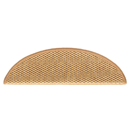 Stair Mats Self-adhesive Sisal-Look 15 pcs 56x17x3 cm Sisal