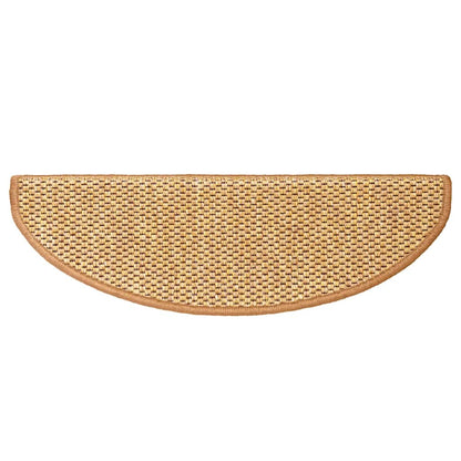 Stair Mats Self-adhesive Sisal-Look 15 pcs 65x21x4 cm Sisal