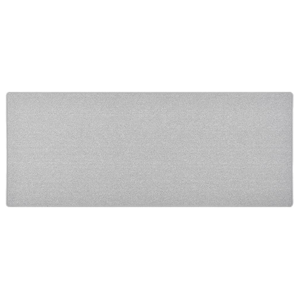 Carpet Runner Light Grey 80x200 cm