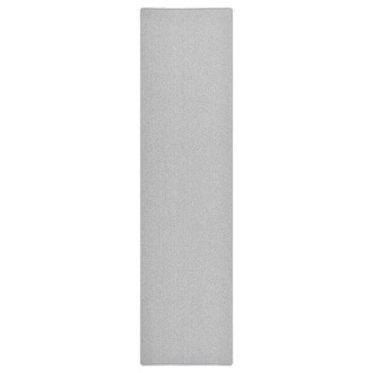 Carpet Runner Light Grey 80x300 cm