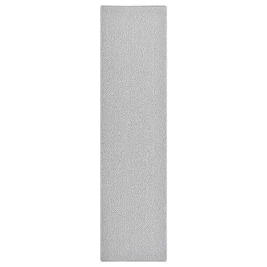 Carpet Runner Light Grey 80x300 cm