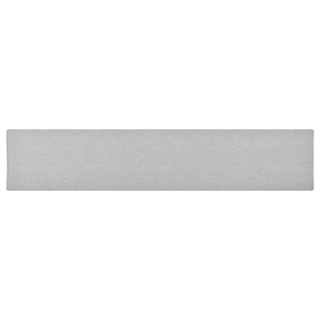 Carpet Runner Light Grey 80x400 cm