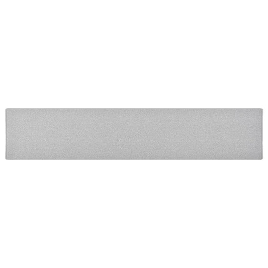 Carpet Runner Light Grey 80x400 cm