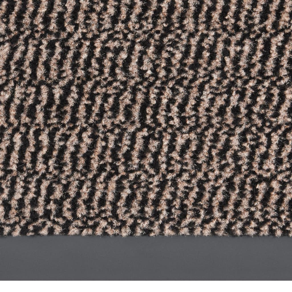 Doormat Tufted 60x150 cm Dark Brown