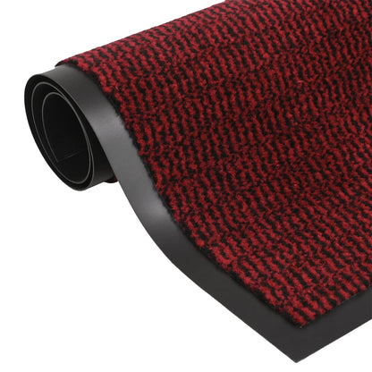 Doormat Tufted 60x150 cm Red