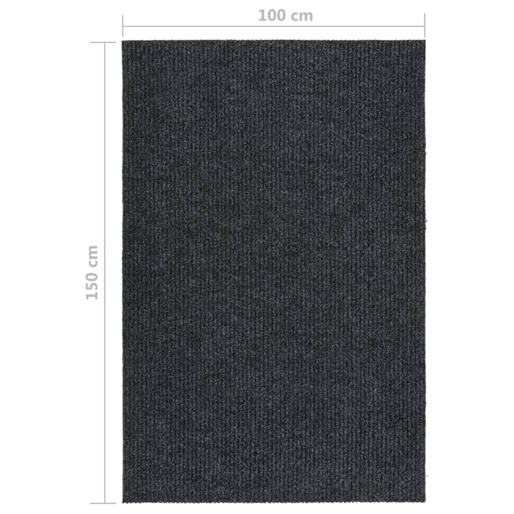 Dirt Trapper Carpet Runner 100x150 cm Anthracite