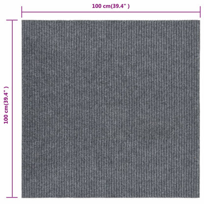 Dirt Trapper Carpet Runner 100x100 cm Grey