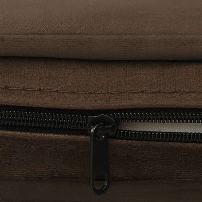 Dog Sofa Brown 67x47x36 cm Plush