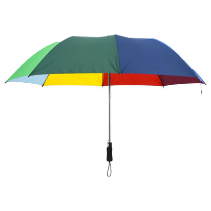 Automatic Folding Umbrella Multicolour 124 cm