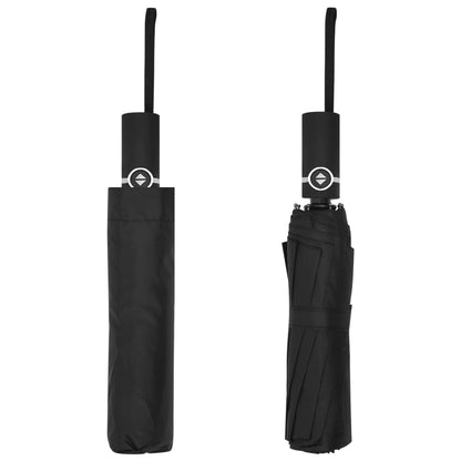 Automatic Folding Umbrella Black 104 cm