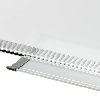 Magnetic Whiteboard White 110x60 cm Steel