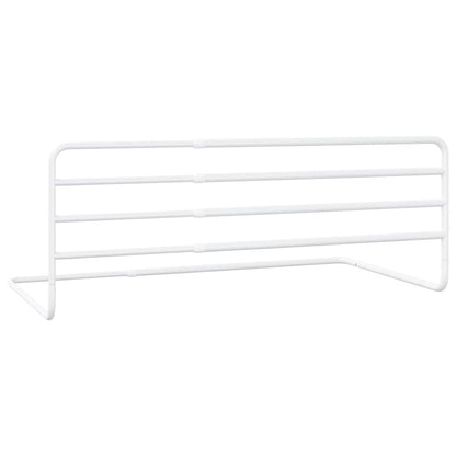 Toddler Safety Bed Rail White (76-137)x55 cm Iron
