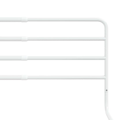 Toddler Safety Bed Rail White (76-137)x55 cm Iron