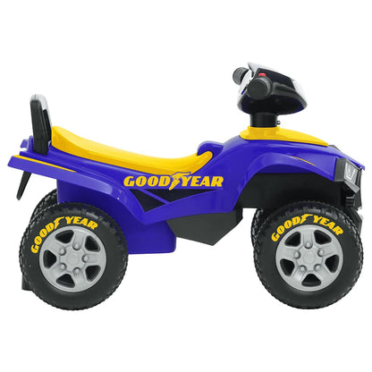 Children's Ride-on Quad Good Year Blue
