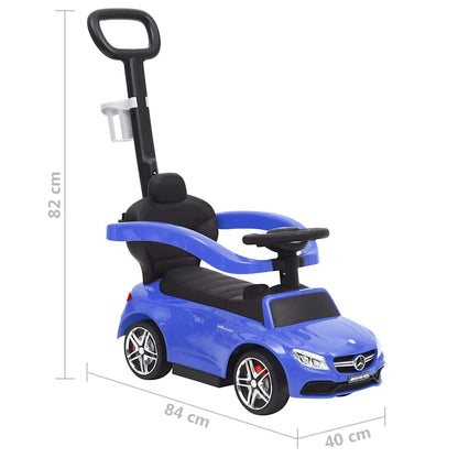 Push Walk Car Mercedes-Benz C63 Blue