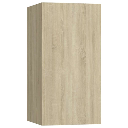 TV Cabinets 2 pcs Sonoma Oak 30.5x30x60 cm Engineered Wood