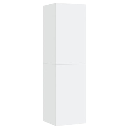 TV Cabinet White 30.5x30x110 cm Engineered Wood