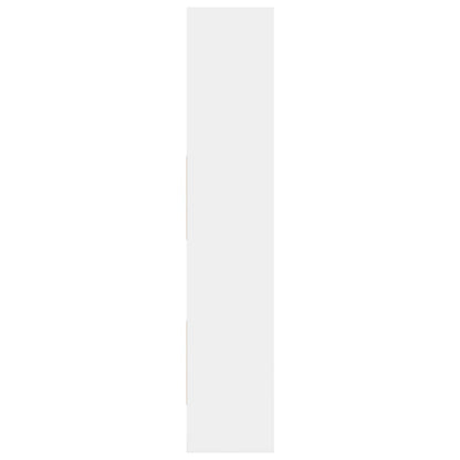 Book Cabinet White 40x35x180 cm Engineered Wood