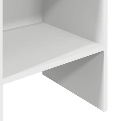 Book Cabinet White 40x35x180 cm Engineered Wood