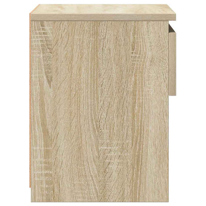 Bedside Cabinets 2 pcs Sonoma Oak 40x30x39 cm Engineered Wood